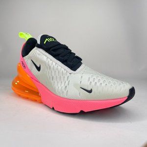 Nike Air Max 270 Summit White Pink Orange Shoes. Size 5.5. Style:DJ5997-100.